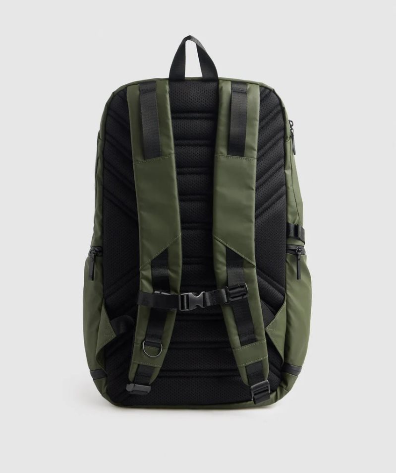 Gymshark X-Series 0.3 Backpacks Olive | CA D7631A